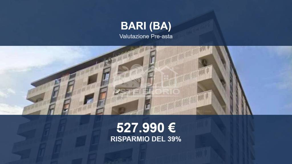 appartamento in vendita a Bari in zona Carrassi