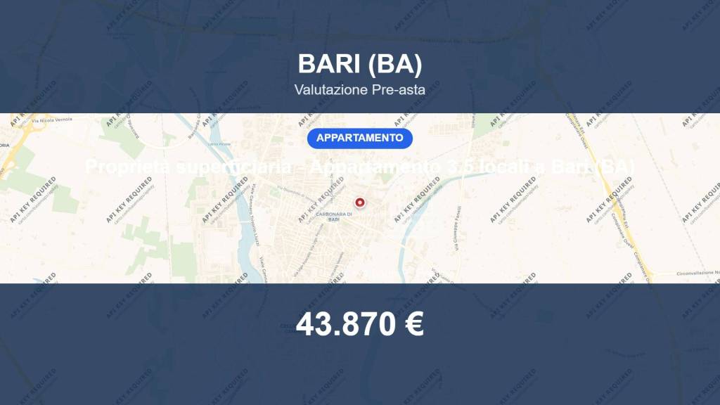 appartamento in vendita a Bari in zona San Paolo