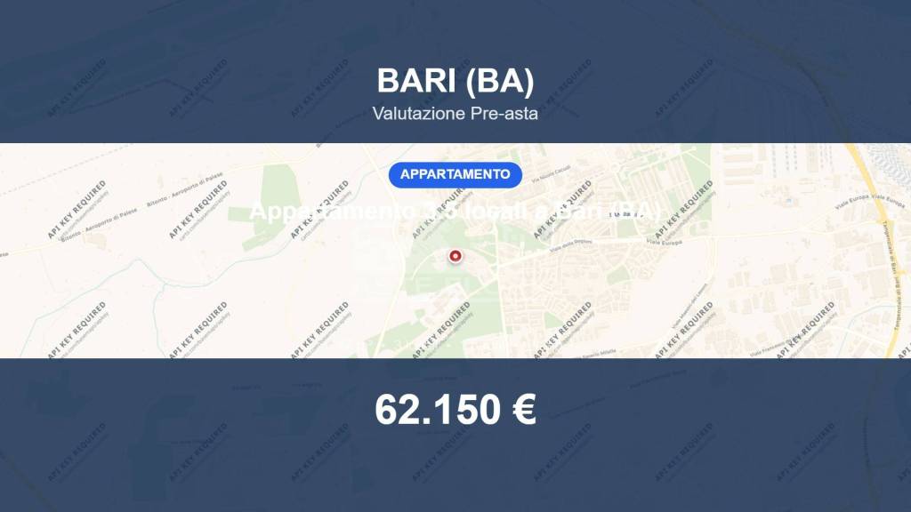 appartamento in vendita a Bari in zona Capo Scardicchio