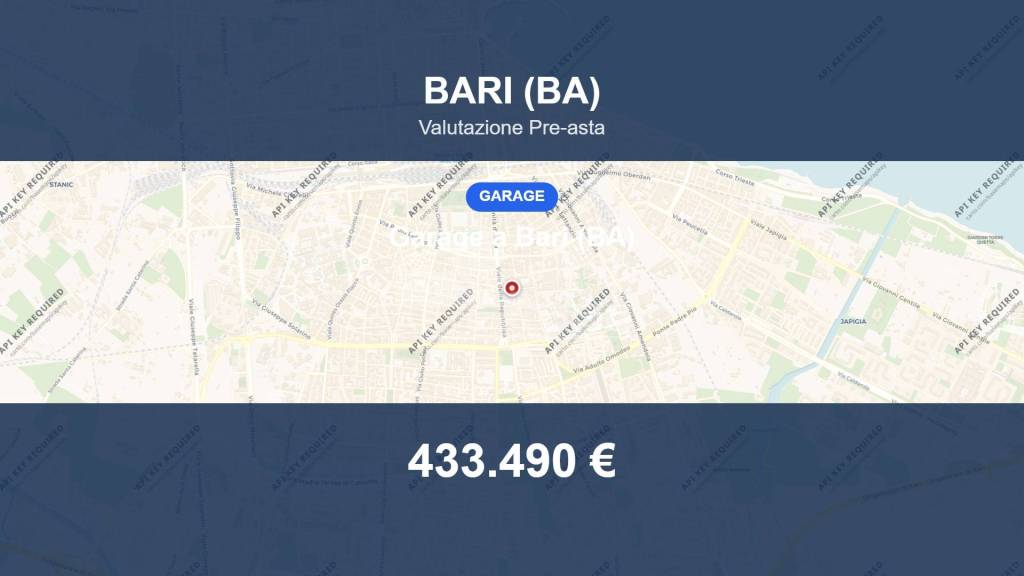 box auto in vendita a Bari in zona San Pasquale
