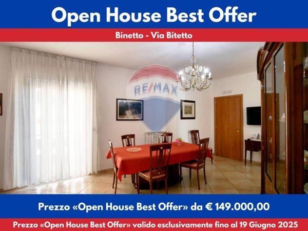 appartamento in vendita a Binetto