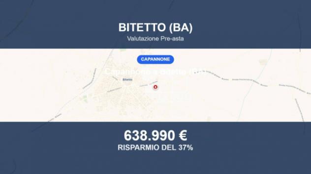 locale commerciale in vendita a Bitetto