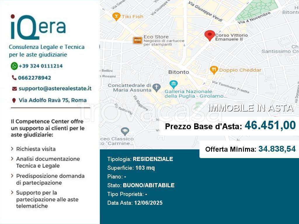 appartamento in vendita a Bitonto in zona Centro Città