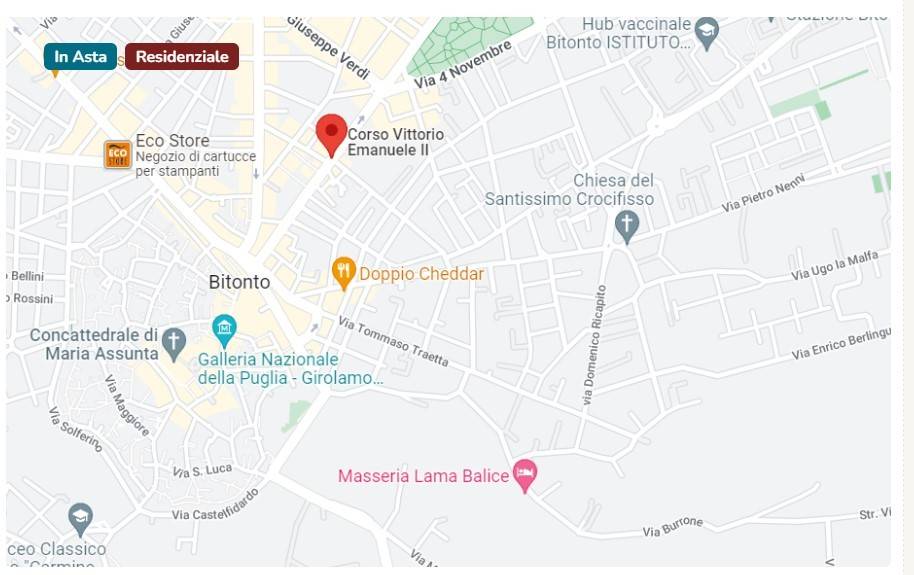 appartamento in vendita a Bitonto
