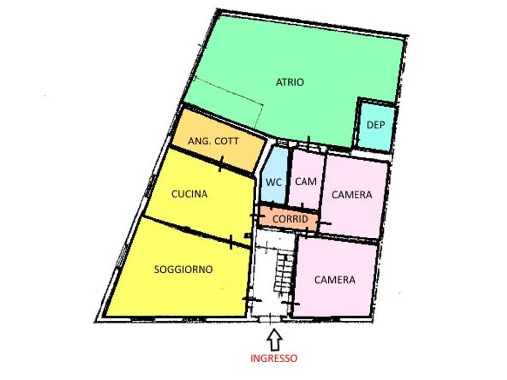 appartamento in vendita a Bitonto in zona Borgo Antico