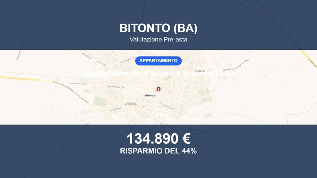 appartamento in vendita a Bitonto
