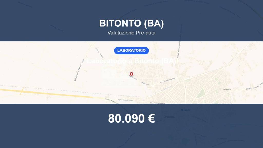 negozio in vendita a Bitonto