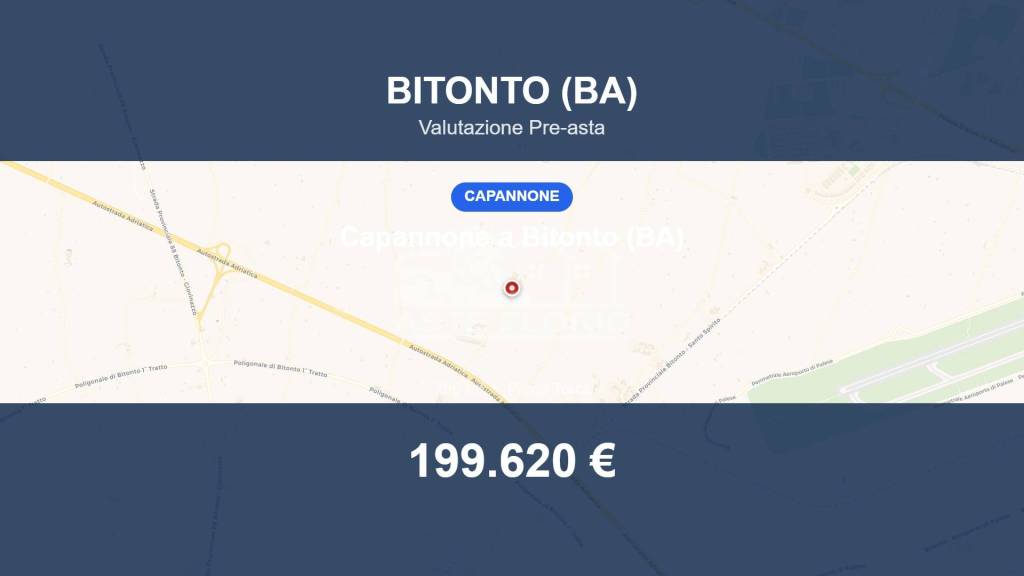 locale commerciale in vendita a Bitonto