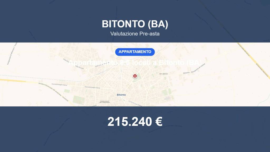 appartamento in vendita a Bitonto