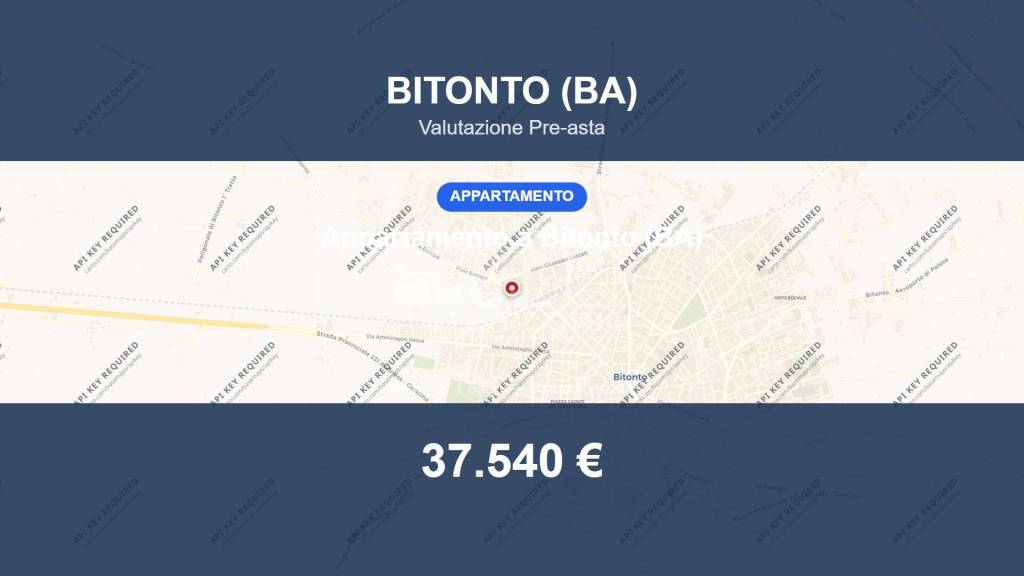 appartamento in vendita a Bitonto