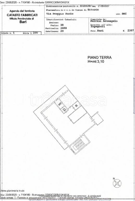 appartamento in vendita a Bitonto