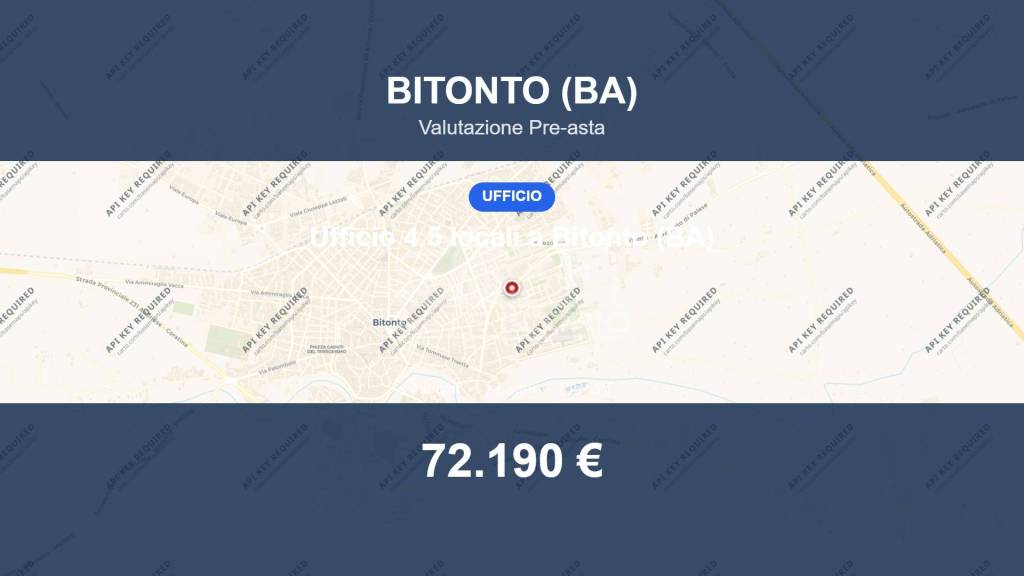 ufficio in vendita a Bitonto in zona Centro Città