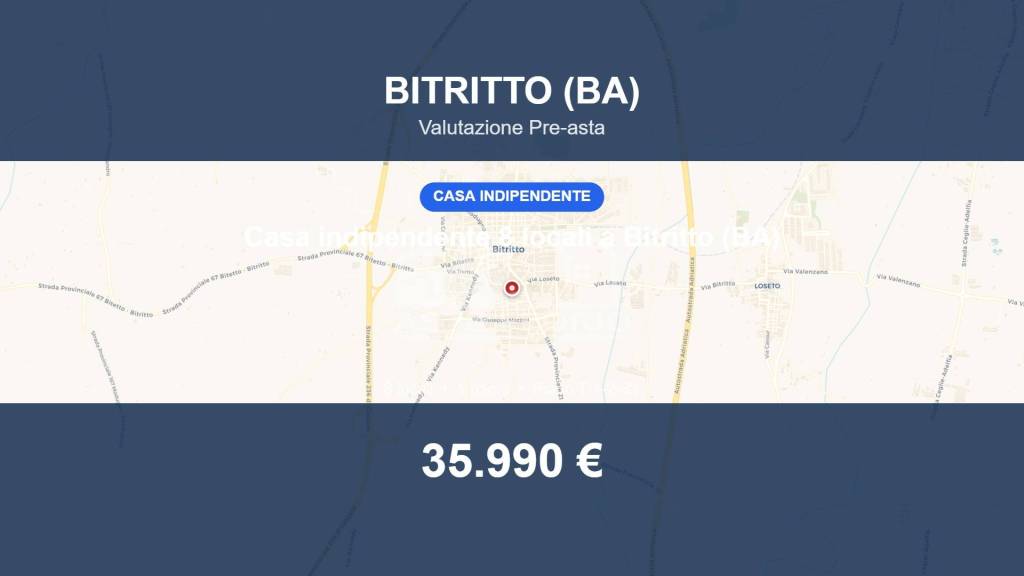 casa indipendente in vendita a Bitritto