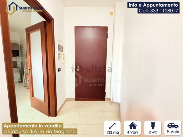 appartamento in vendita a Capurso