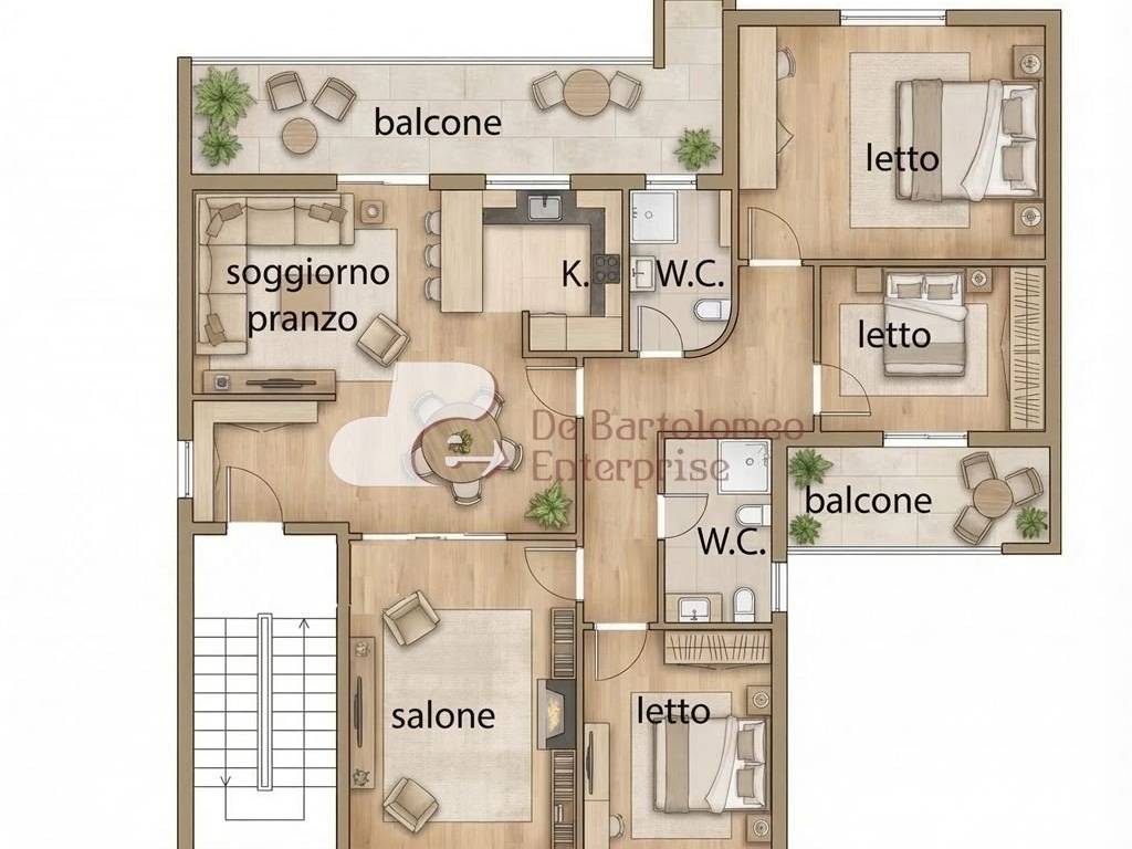 appartamento in vendita a Capurso