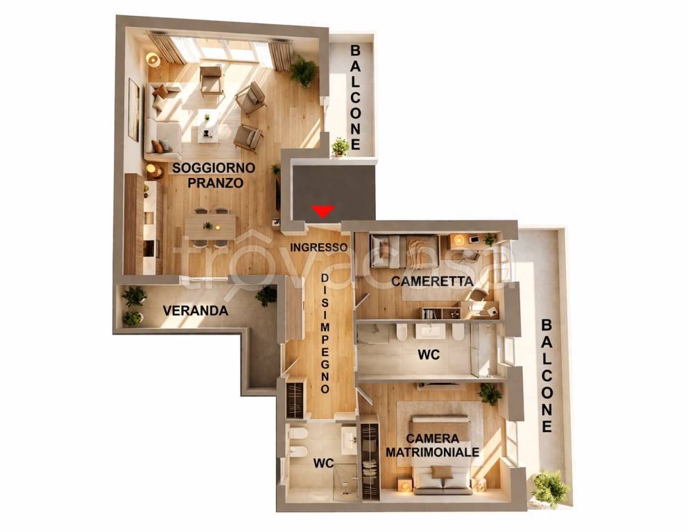 appartamento in vendita a Capurso