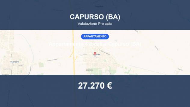 appartamento in vendita a Capurso