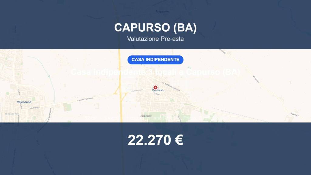 casa indipendente in vendita a Capurso