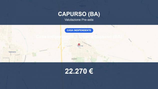 casa indipendente in vendita a Capurso