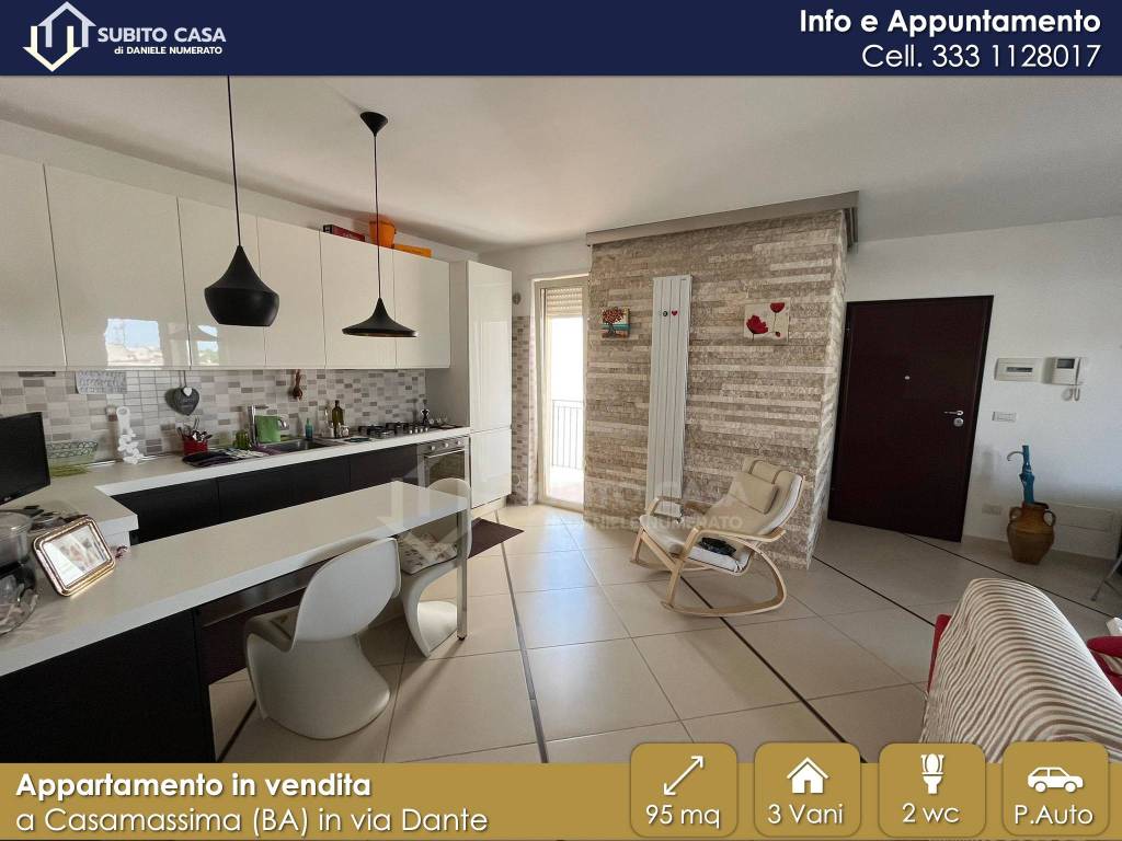 appartamento in vendita a Casamassima