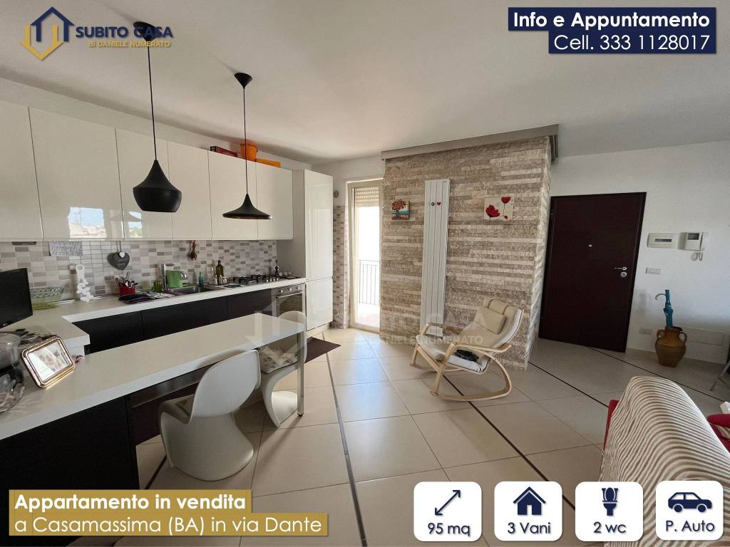 appartamento in vendita a Casamassima