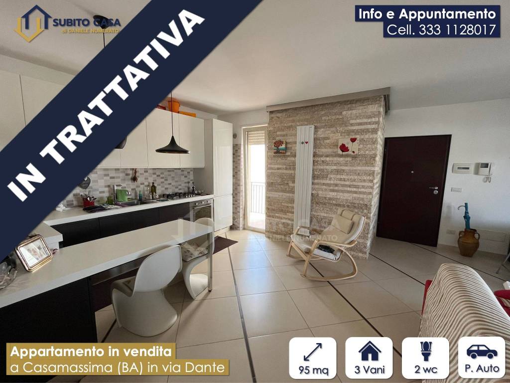 appartamento in vendita a Casamassima