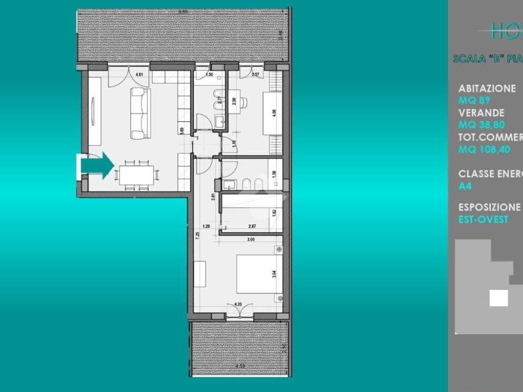 appartamento in vendita a Casamassima