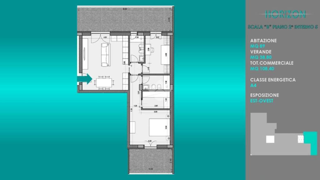 appartamento in vendita a Casamassima