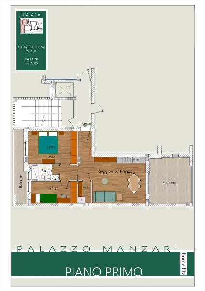 appartamento in vendita a Casamassima