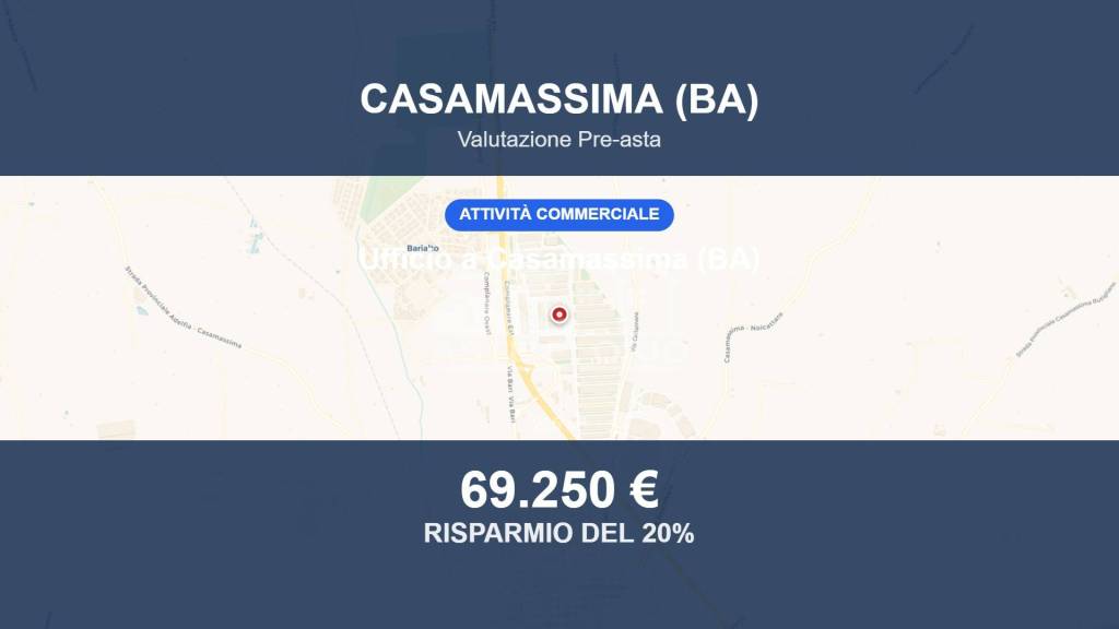 appartamento in vendita a Casamassima