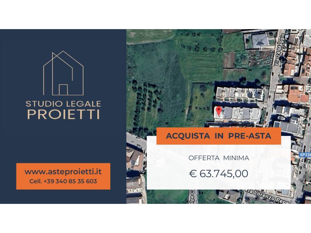 appartamento in vendita a Cassano delle Murge