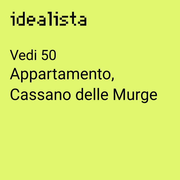 appartamento in vendita a Cassano delle Murge