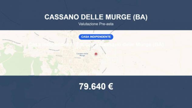 casa indipendente in vendita a Cassano delle Murge