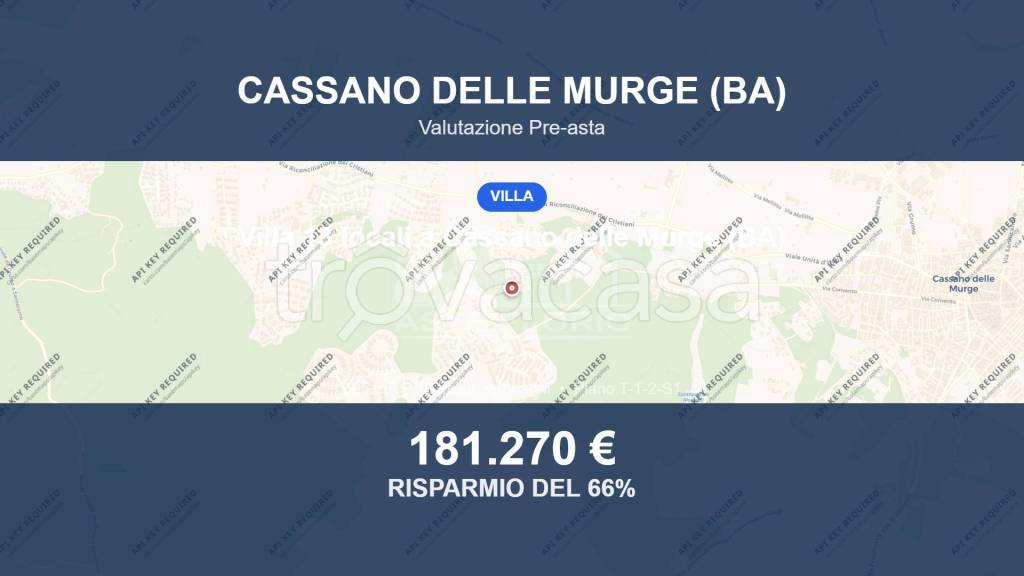 casa indipendente in vendita a Cassano delle Murge