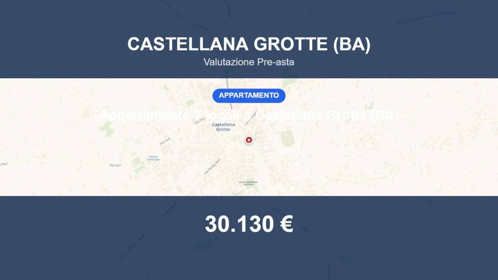 appartamento in vendita a Castellana Grotte