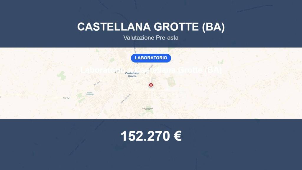 negozio in vendita a Castellana Grotte