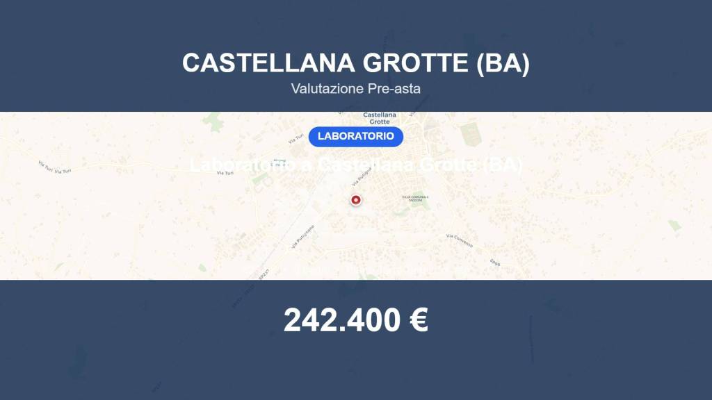 negozio in vendita a Castellana Grotte