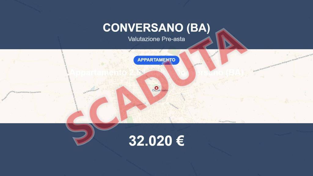 appartamento in vendita a Conversano
