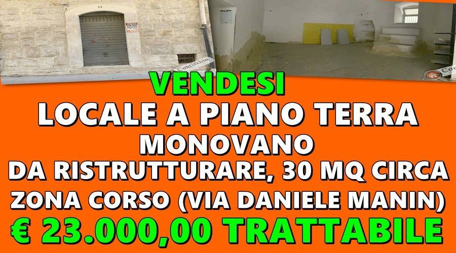locale commerciale in vendita a Corato