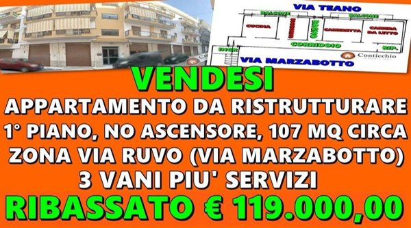 appartamento in vendita a Corato in zona Centro Storico