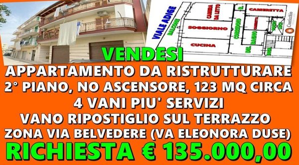 appartamento in vendita a Corato