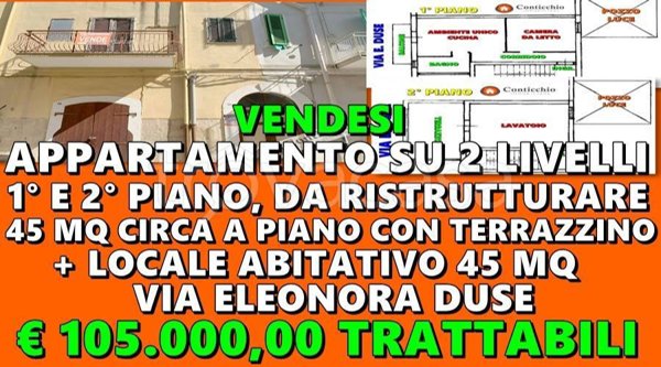 appartamento in vendita a Corato in zona Centro Storico
