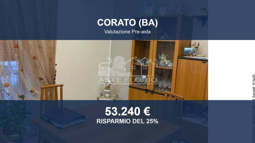 appartamento in vendita a Corato