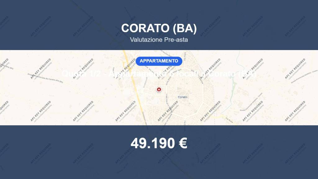 appartamento in vendita a Corato
