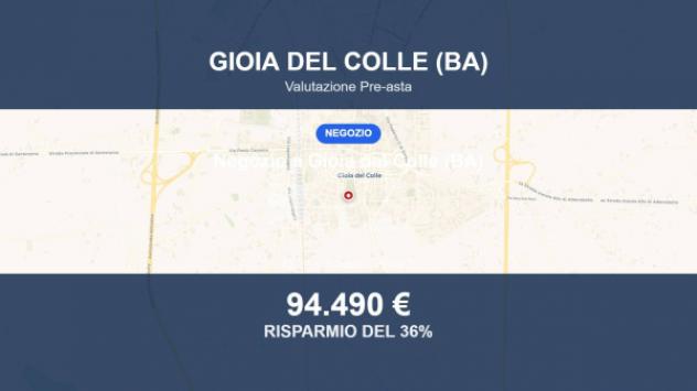negozio in vendita a Gioia del Colle