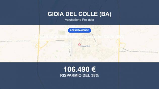 appartamento in vendita a Gioia del Colle