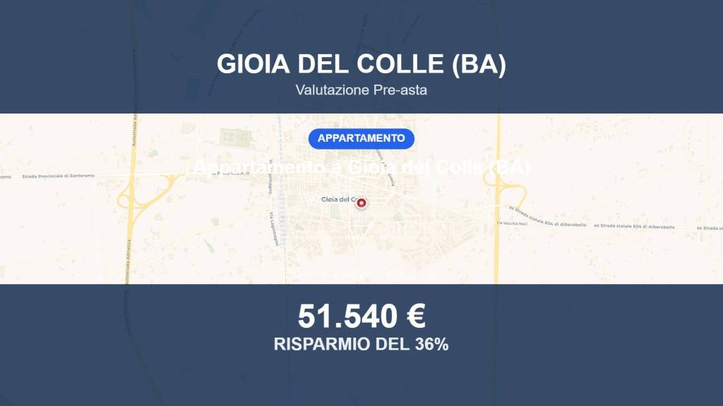 appartamento in vendita a Gioia del Colle