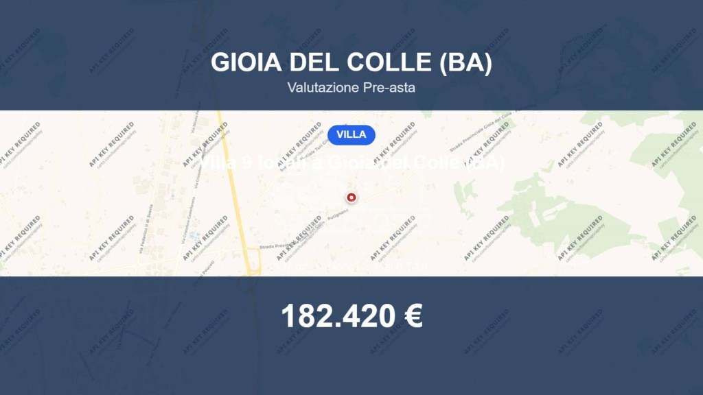casa indipendente in vendita a Gioia del Colle in zona Monte Sannace