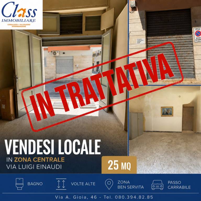 locale commerciale in vendita a Giovinazzo
