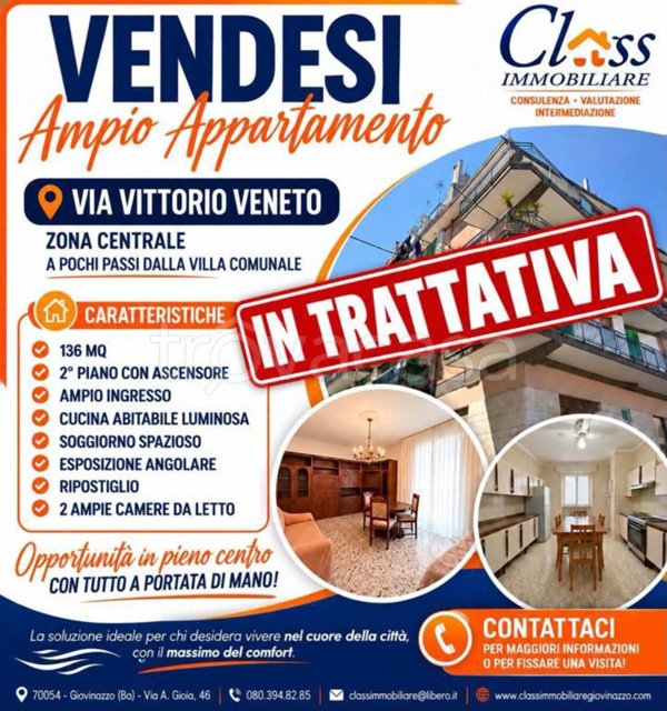 appartamento in vendita a Giovinazzo